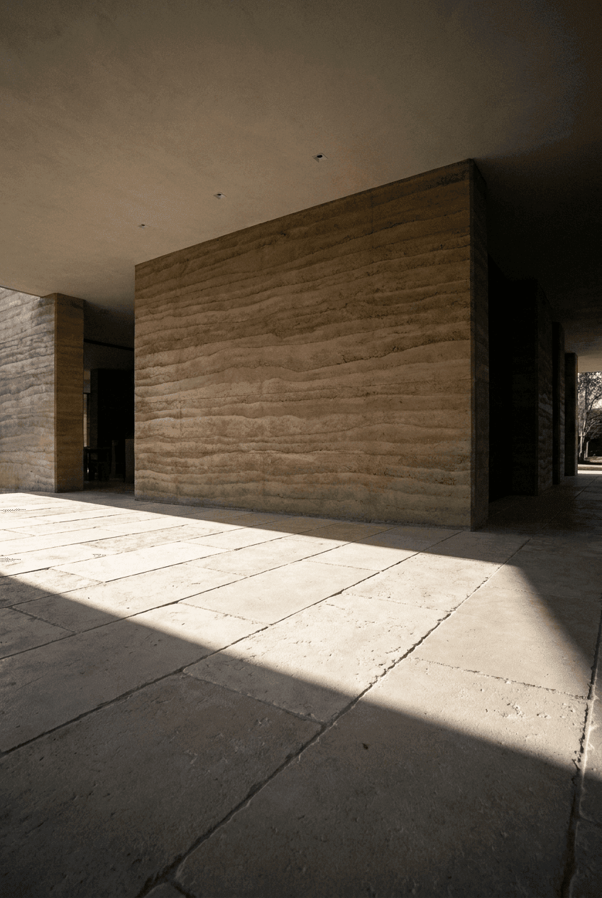 Soft ambient glow emanating from a custom-integrated LED channel within smoked oak cabinetry
